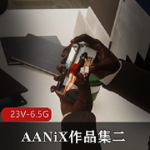 3D原创作者AANiX作品集：动漫游戏人物3D巨作，4K3D画质，黑白版本，下载观看